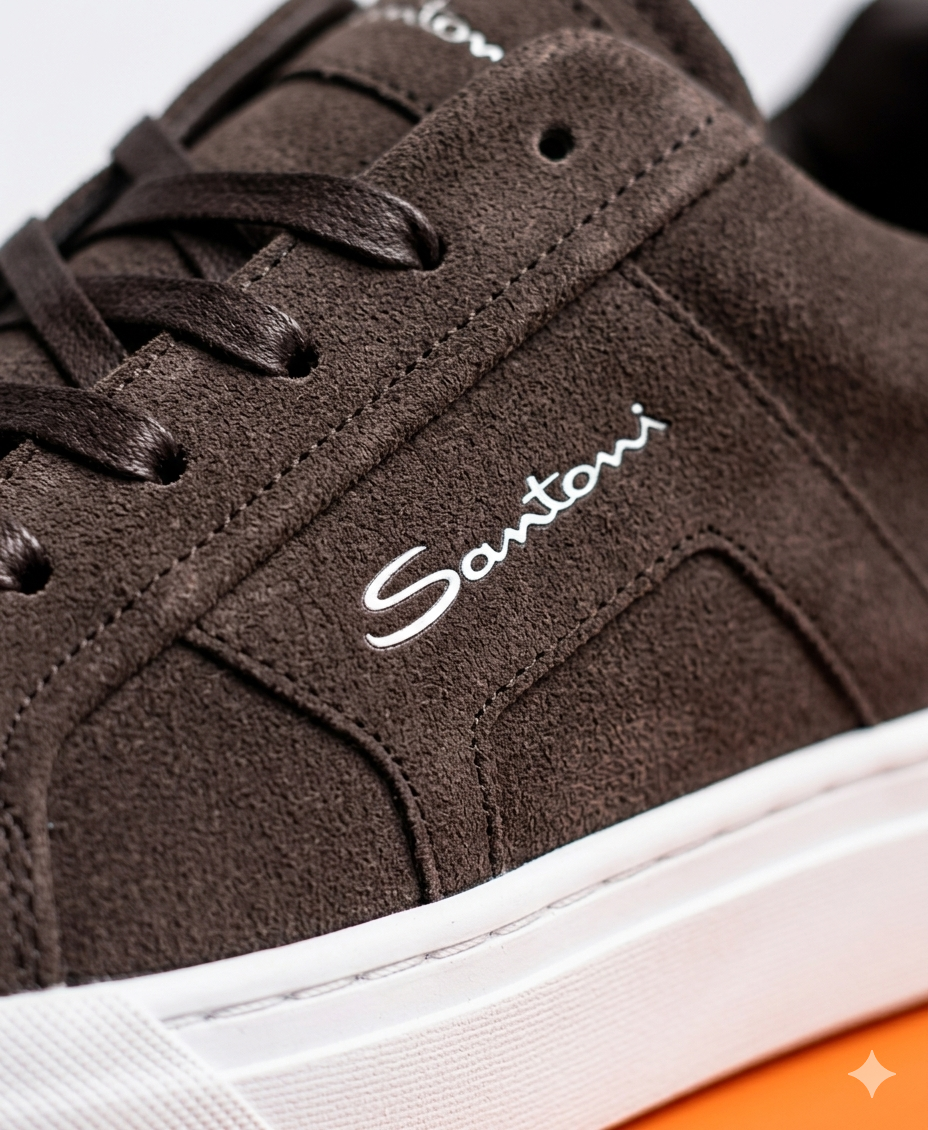 SN UrbanCore Suede Low-Top Sneakers for Men - Image 5