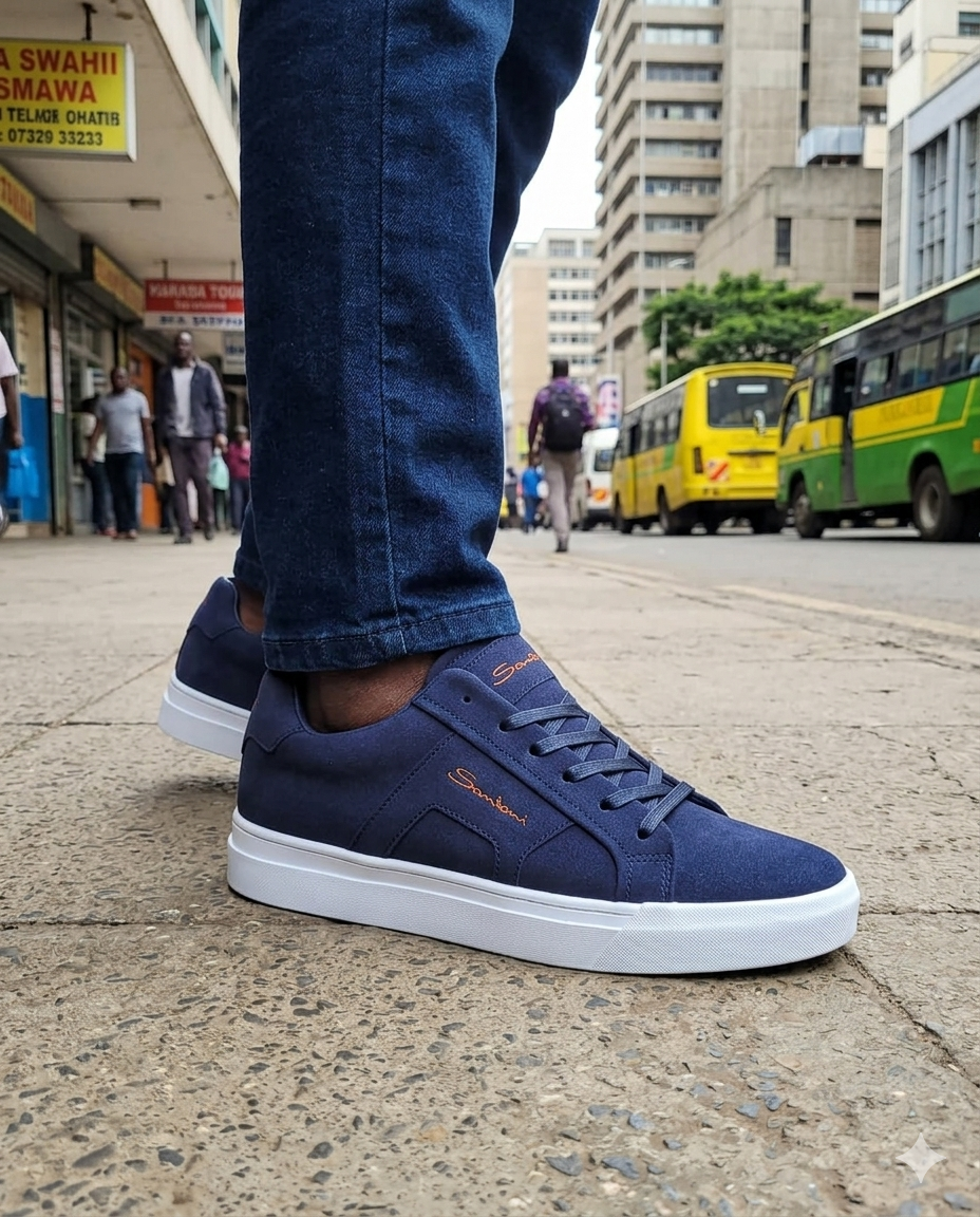 SN UrbanCore Suede Low-Top Sneakers for Men - Image 10