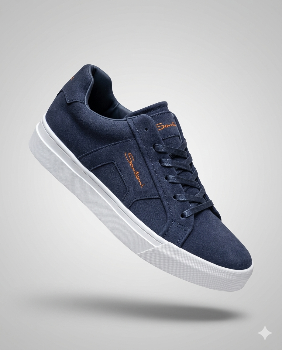 SN UrbanCore Suede Low-Top Sneakers for Men - Image 7