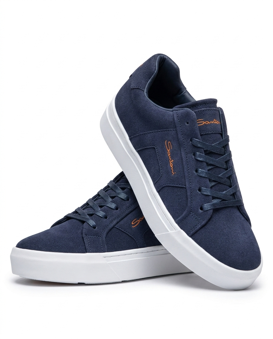 SN UrbanCore Suede Low-Top Sneakers for Men - Image 8