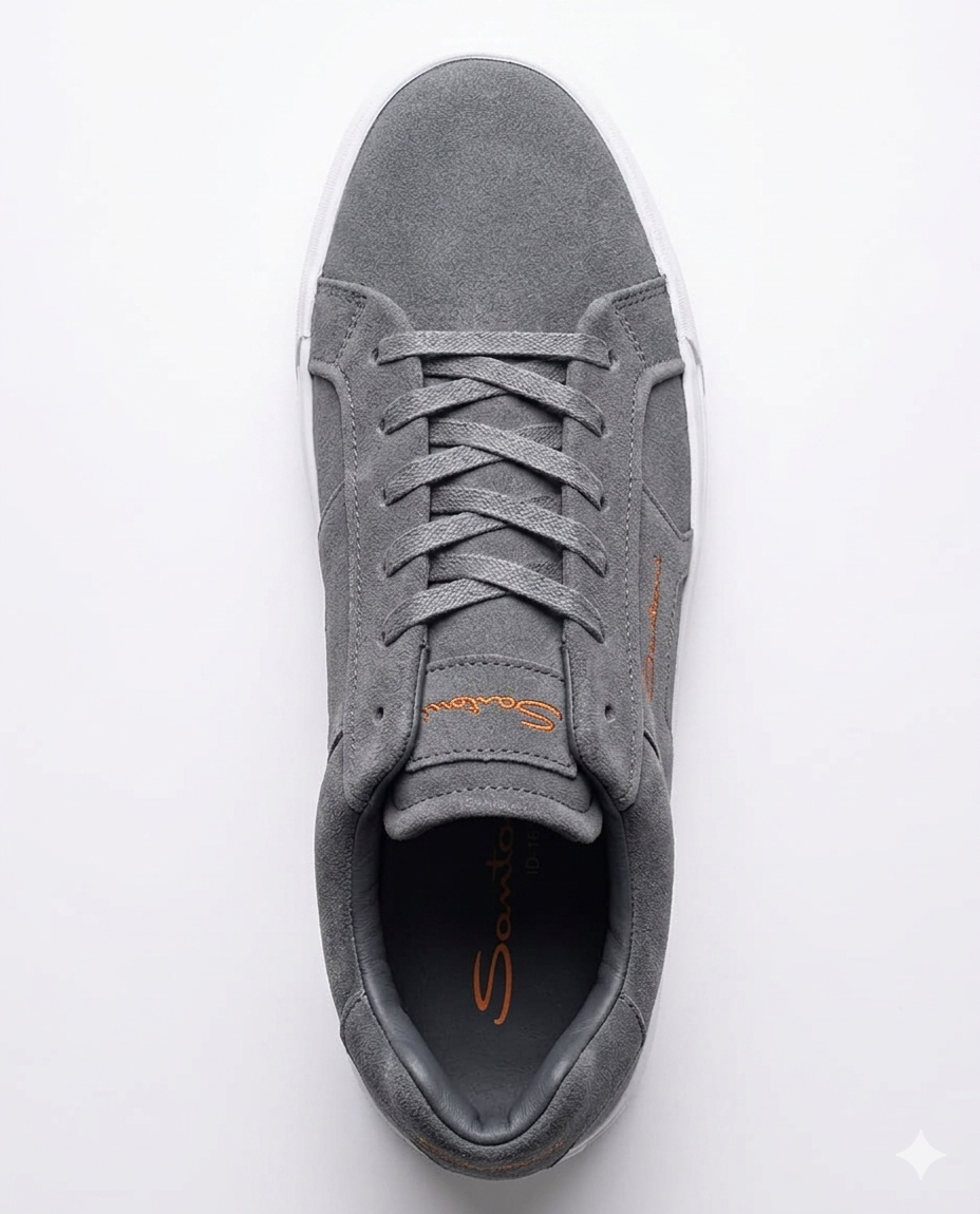 SN UrbanCore Suede Low-Top Sneakers for Men - Image 4