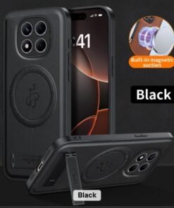 Rugged Magnetic Holder Phone Case for Redmi Note 15 Pro Plus+ 5G, Redmi Note 15 Pro 4G & Redmi Note 15 4G