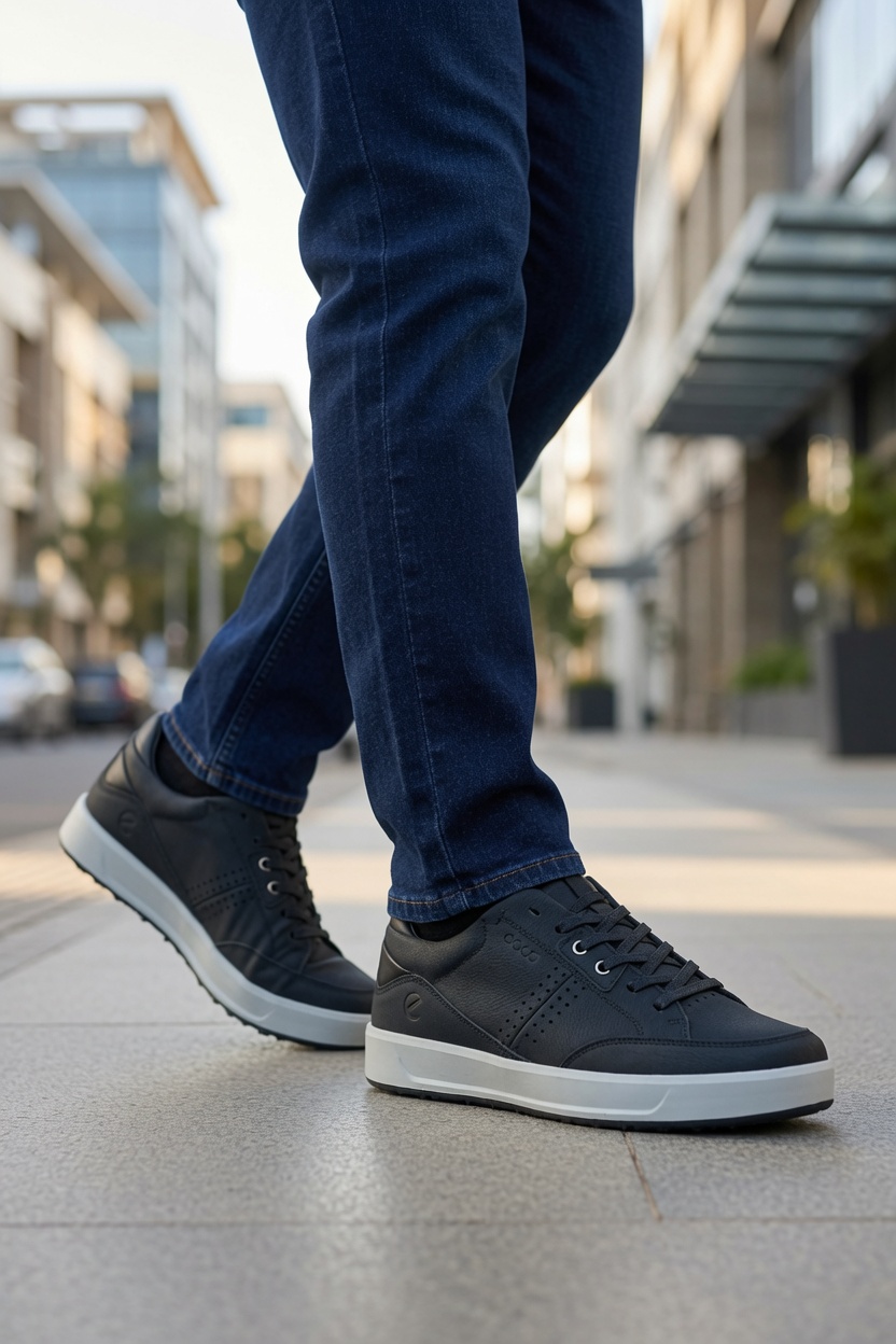 PR UrbanStride Premium Leather Sneakers for Men - Image 3