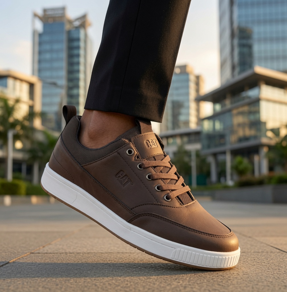 CT MetroFlex Leather Casual Sneakers for Men - Image 4