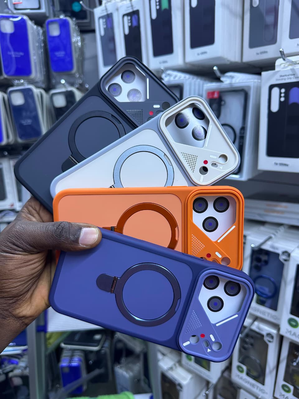 Matrix Cyber-Industrial MagSafe Cover – For iPhone 15PM to 17PM - Image 2