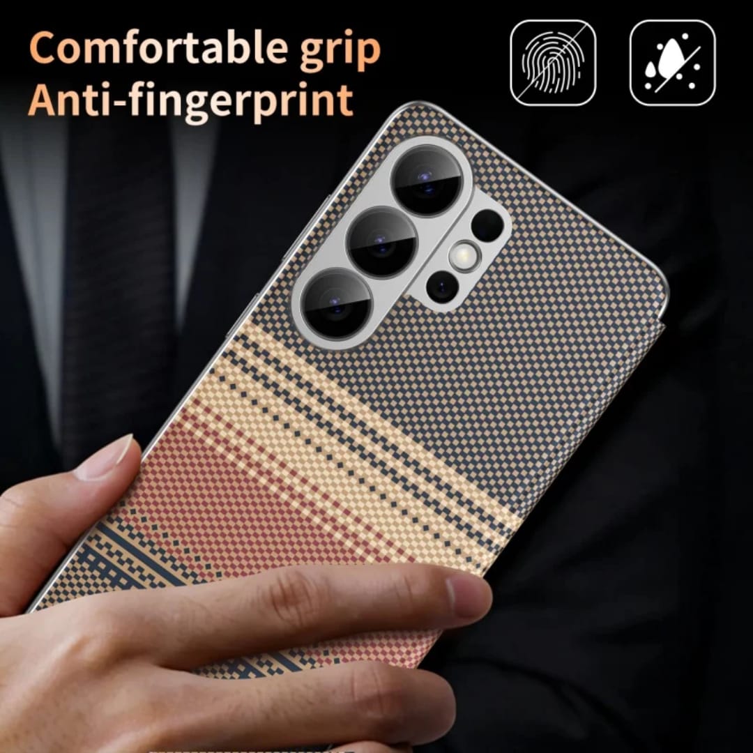 Horizon Series Textured Leather Smart Flip Cover – Built-in Card Wallet & Interactive View Window - Image 13