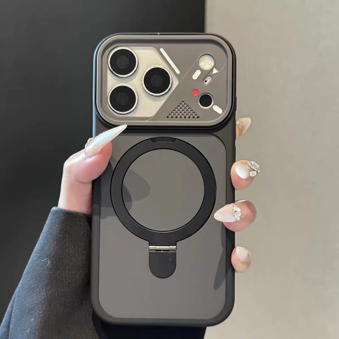 Matrix Cyber-Industrial MagSafe Cover – For iPhone 15PM to 17PM - Image 22