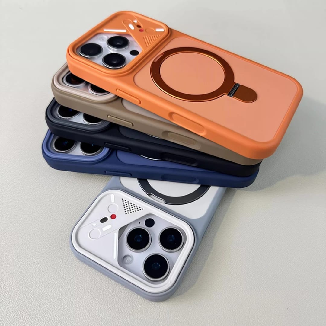 Matrix Cyber-Industrial MagSafe Cover – For iPhone 15PM to 17PM - Image 4
