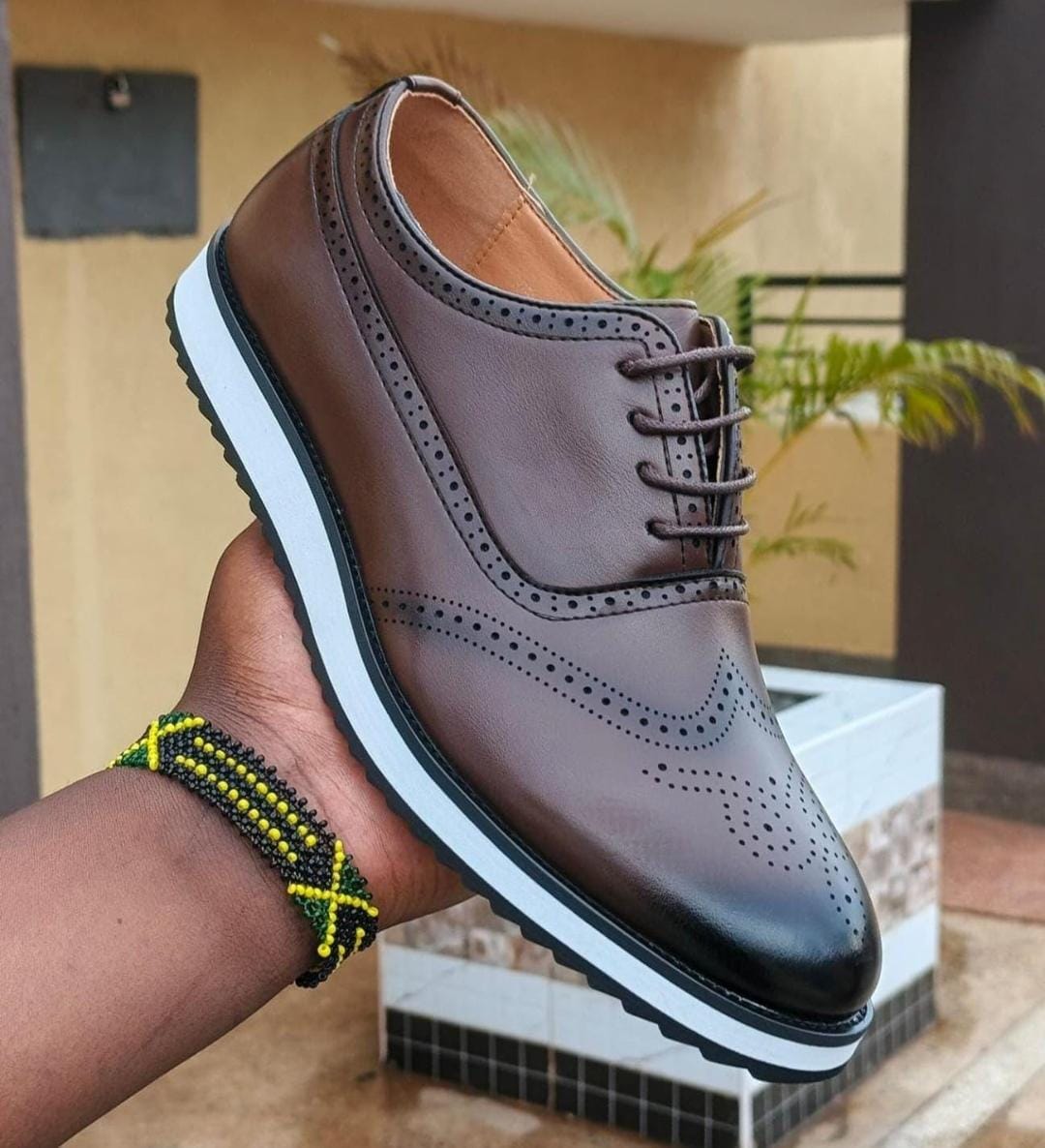 TM Executive Smart Casual Leather Sneakers for Men - Image 4