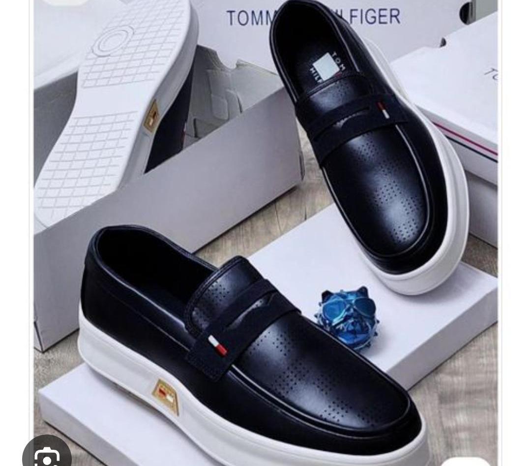 Men's Premium Leather Penny Loafers – Smart Casual Slip-On Platform Shoes - Image 11