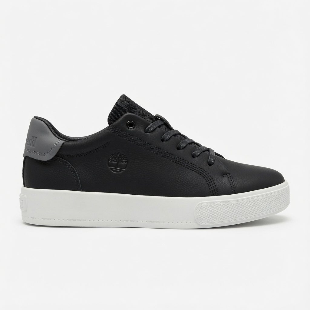 TL Men's Premium Leather Casual Sneakers – Black | Gray | Olive Green - Image 12