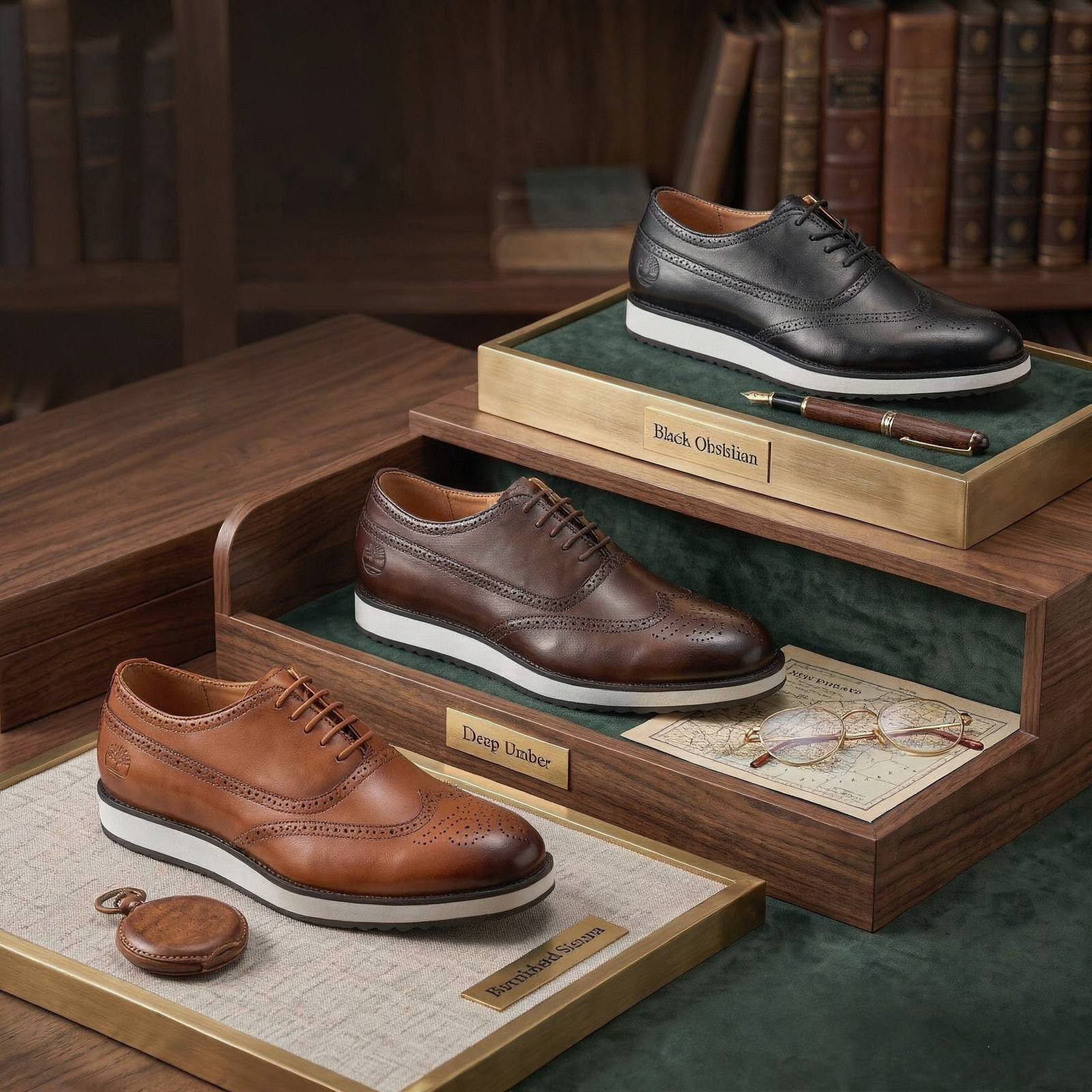 TM Executive Smart Casual Leather Sneakers for Men - Image 6