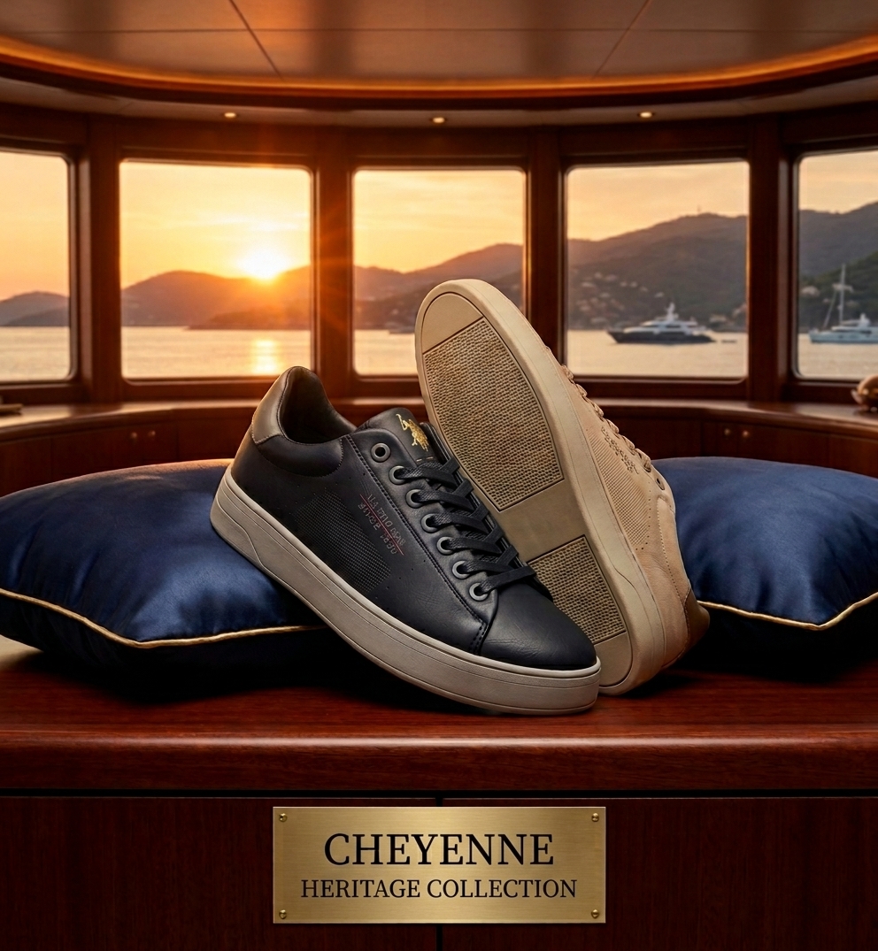 Cheyenne Heritage Collection – Men’s Low-Top Smart Casual Leather Sneakers - Image 13