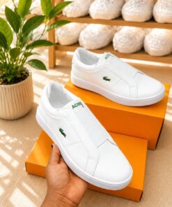 Alternative view of Men's Minimalist Leather Slip-On Walking Sneakers